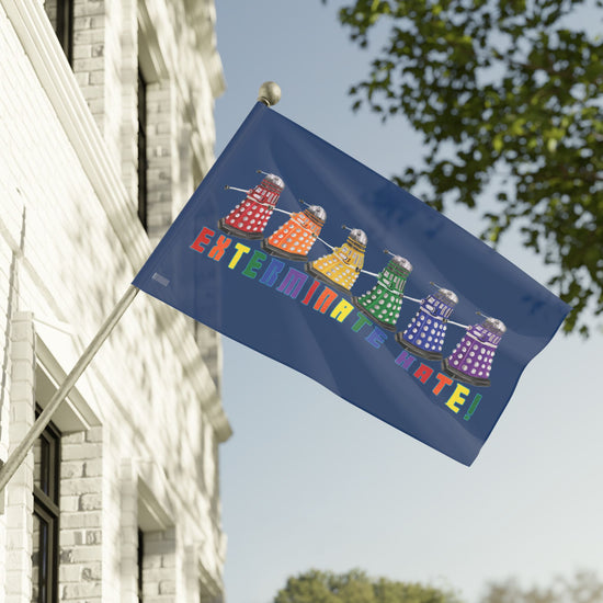 Exterminate Hate Flag - Fandom-Made