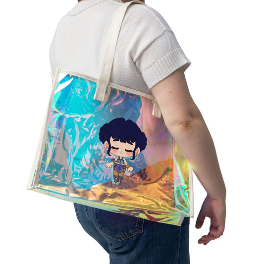Zoey Holographic Tote Bag - Fandom-Made
