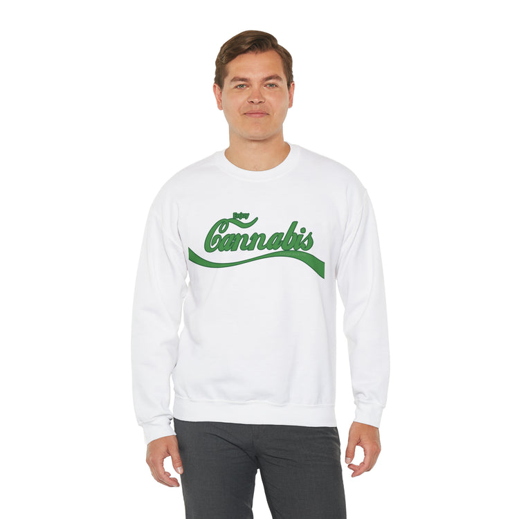 Enjoy Cannabis Crewneck Sweatshirt - Fandom-Made