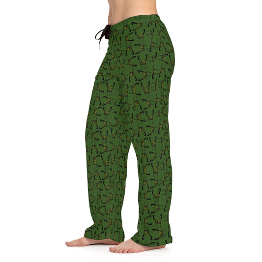 Loki Helmet Women's Pajama Pants - Fandom-Made