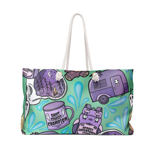 Spooky Campers Weekender Bag