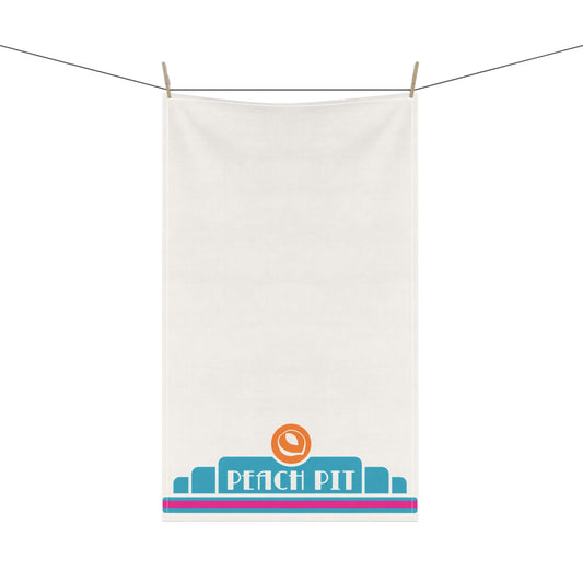 The Peach Pit Kitchen Towel - Fandom-Made