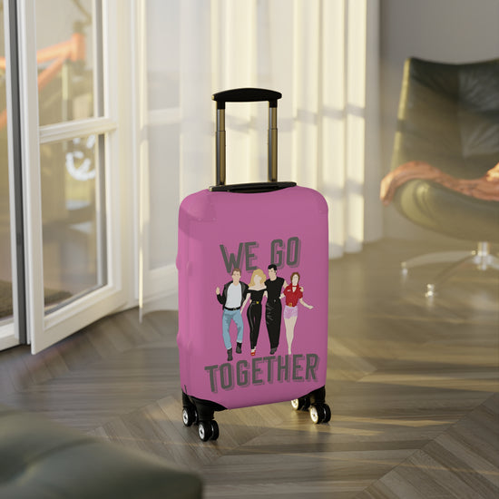 We Go Together Luggage Cover - Fandom-Made