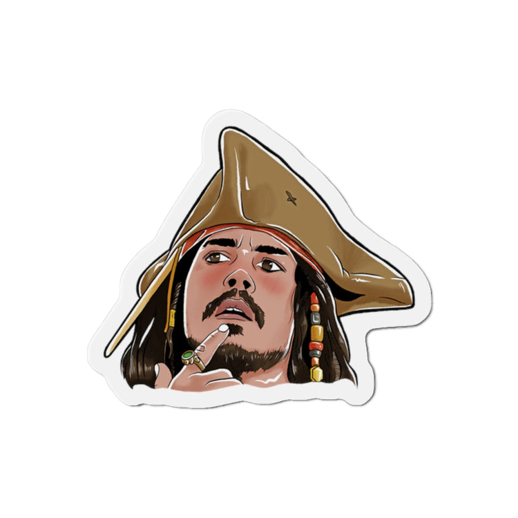 Jack Sparrow Die-Cut Magnets - Fandom-Made