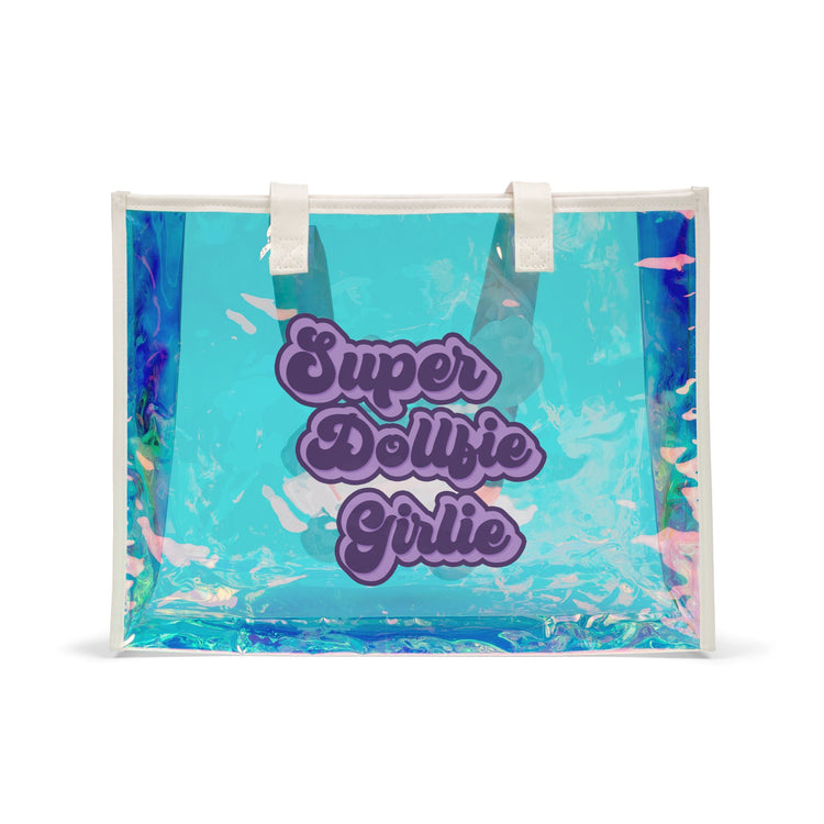 Super Dollfie Holographic Tote Bag