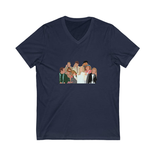 Clueless Group V-Neck Tee - Fandom-Made