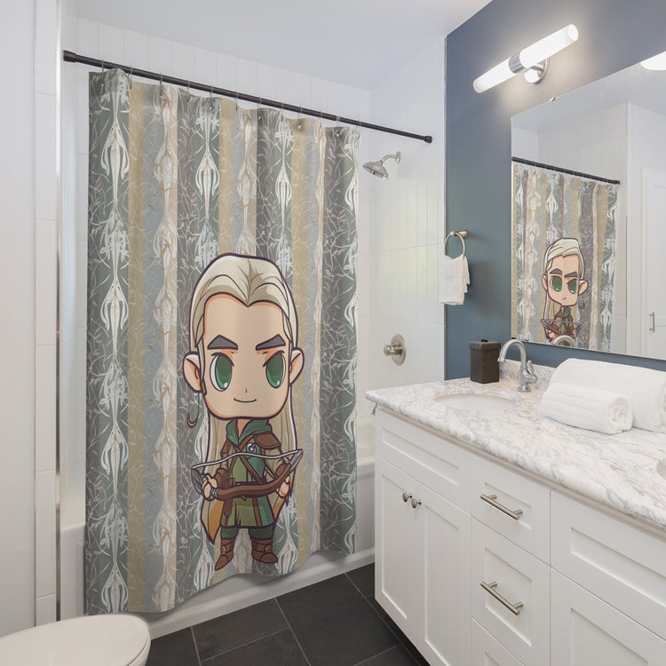 Legolas Shower Curtain - Fandom-Made