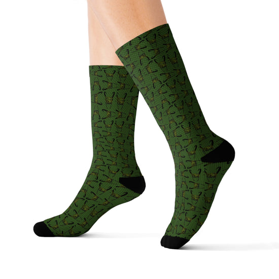 Loki Helmet Socks - Fandom-Made