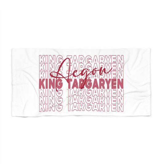 King Aegon Beach Towel - Fandom-Made