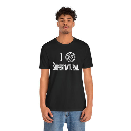I Love Supernatural Men Of Letters Edition T-Shirt - Fandom-Made