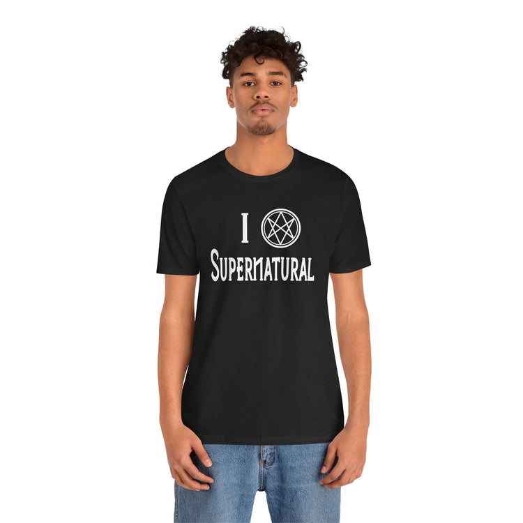 I Love Supernatural Men Of Letters Edition T-Shirt - Fandom-Made