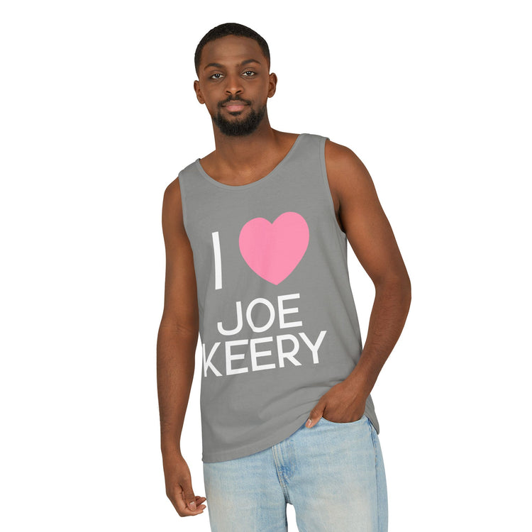 I Love Joe Keery Unisex Tank Top - Fandom-Made