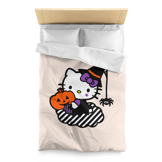 Witchy Kitty Duvet Cover