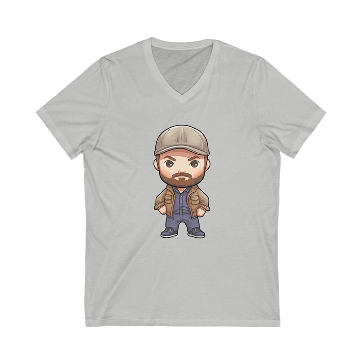 Bobby Singer V-Neck Tee - Fandom-Made