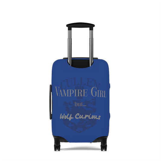 Vampire Girl But...Wolf Curious Luggage Cover