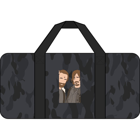 Rick and Daryl Tripper Duffel Bag - Fandom-Made