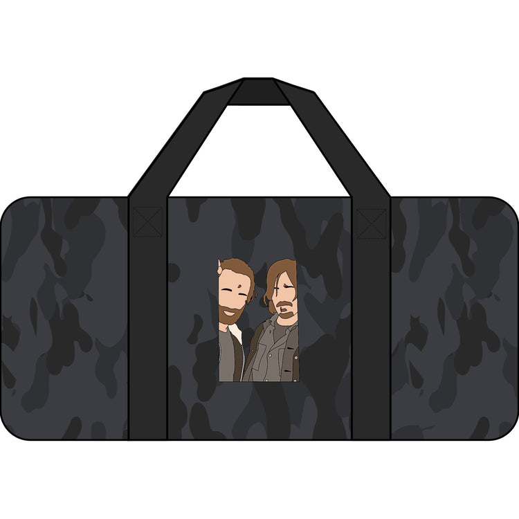 Rick and Daryl Tripper Duffel Bag - Fandom-Made