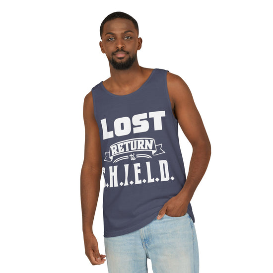 Lost Return To...S.H.I.E.L.D. Tank Top - Fandom-Made