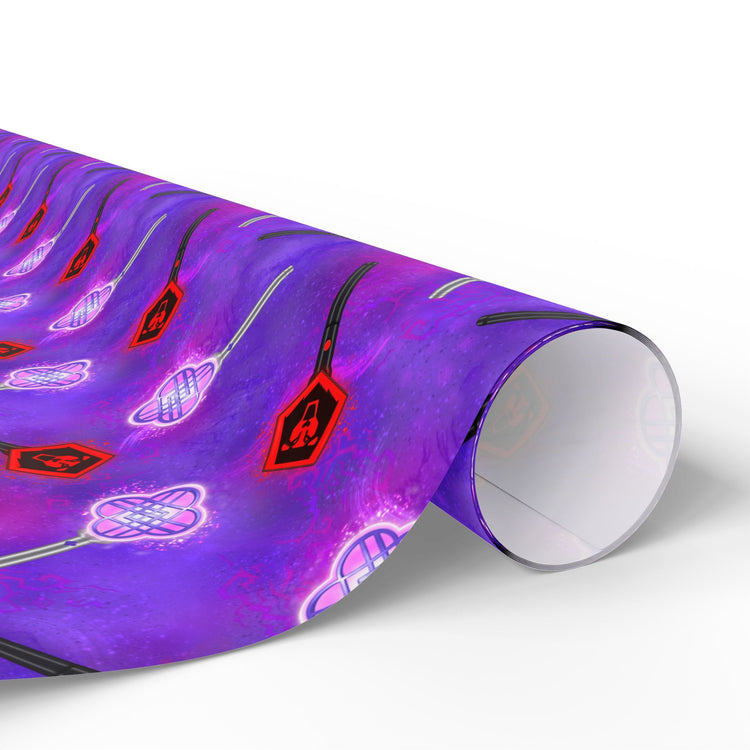 Light Sticks Wrapping Paper