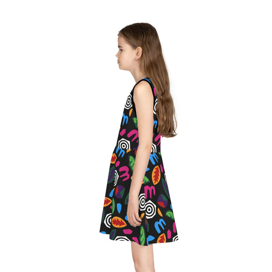Jane's World Girls' Sleeveless Sundress - Fandom-Made