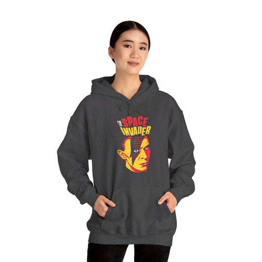 David Bowie Space Invader Hoodie - Fandom-Made