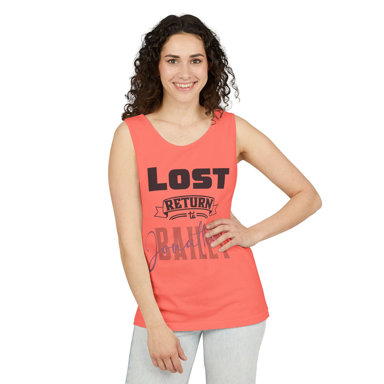 Lost Return To Jonathan Bailey Unisex Tank Top - Fandom-Made