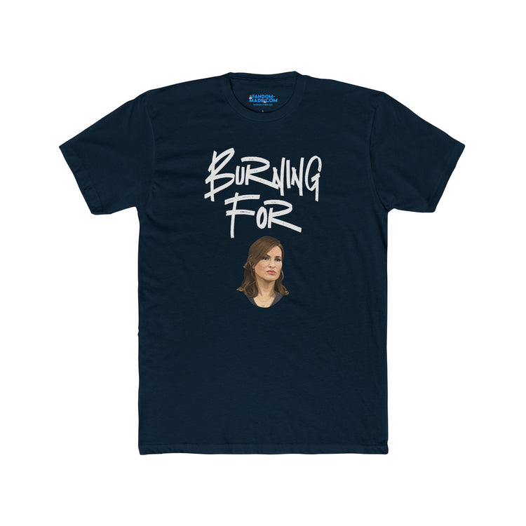 Burning For Benson Men’s Fitted T-Shirt - Fandom-Made