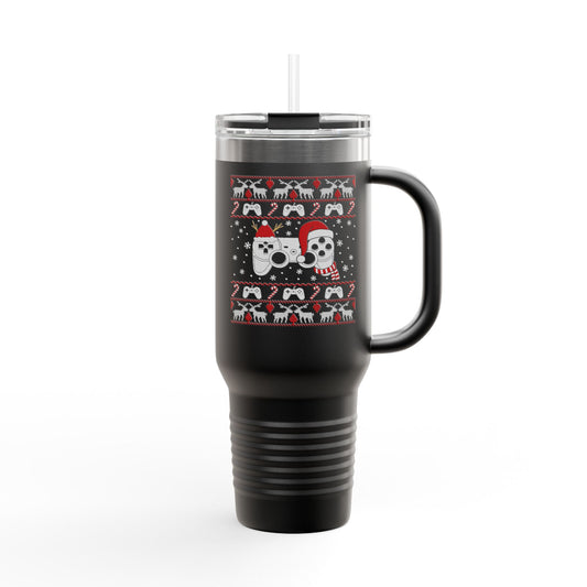 Gaming Ugly Christmas Insulated Tumbler