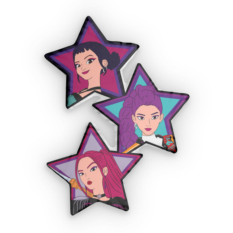Huntrix-Shaped Pillow - Fandom-Made