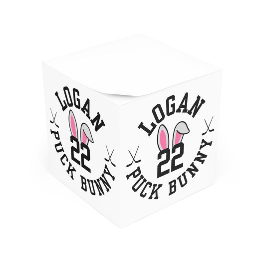 Logan Bunny Note Cube