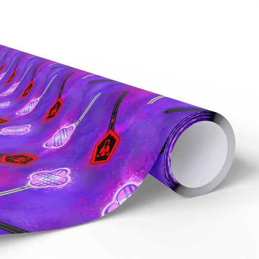 Light Sticks Wrapping Paper