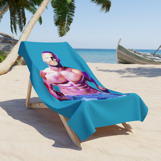 Ricky Whittle Beach Towel - Fandom-Made