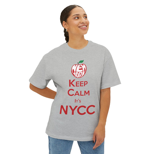 Keep Calm NYCC Unisex Oversized Boxy Tee