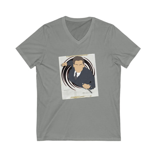 Number Five V-Neck Tee - Fandom-Made