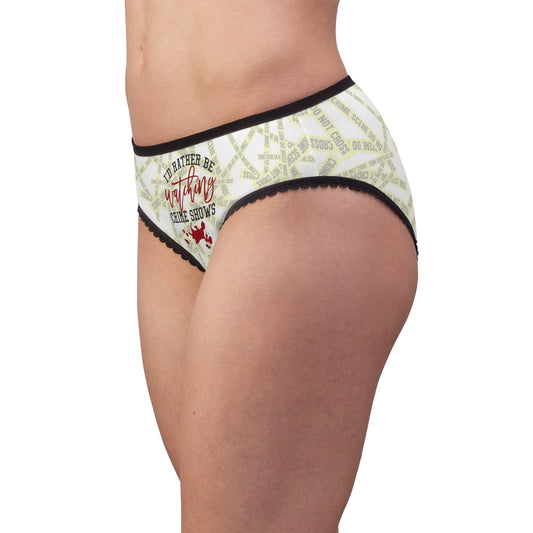Crime Shows Women's Briefs - Fandom-Made