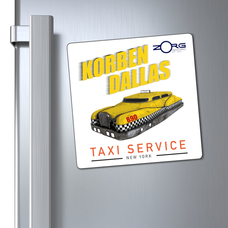 Korben Dallas Taxi Service Magnet