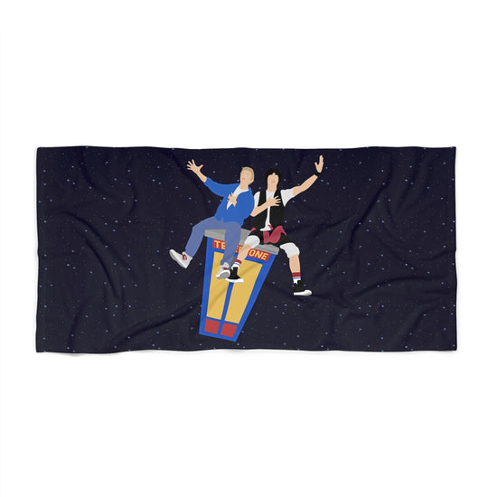 Bill & Ted's Beach Towel - Fandom-Made