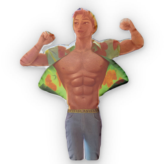 Abs Time-Shaped Pillow - Fandom-Made