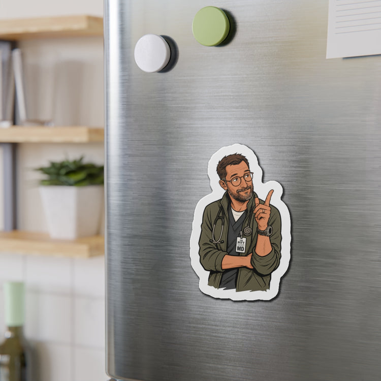 Dr. Robinavitch Die-Cut Magnet
