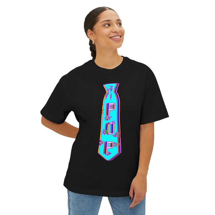Pop Unisex Oversized Boxy Tee