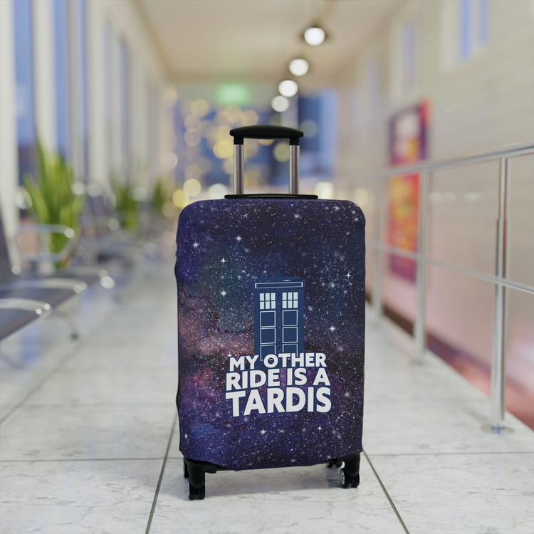 My Other Ride Is a Tardis Luggage Cover - Fandom-Made
