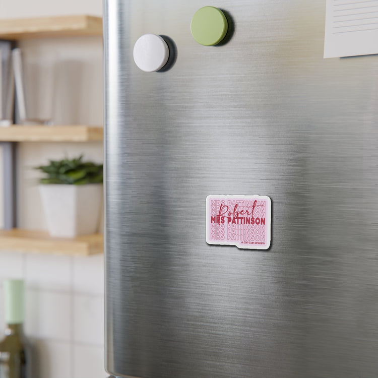 Mrs. RPatz Die-Cut Magnet