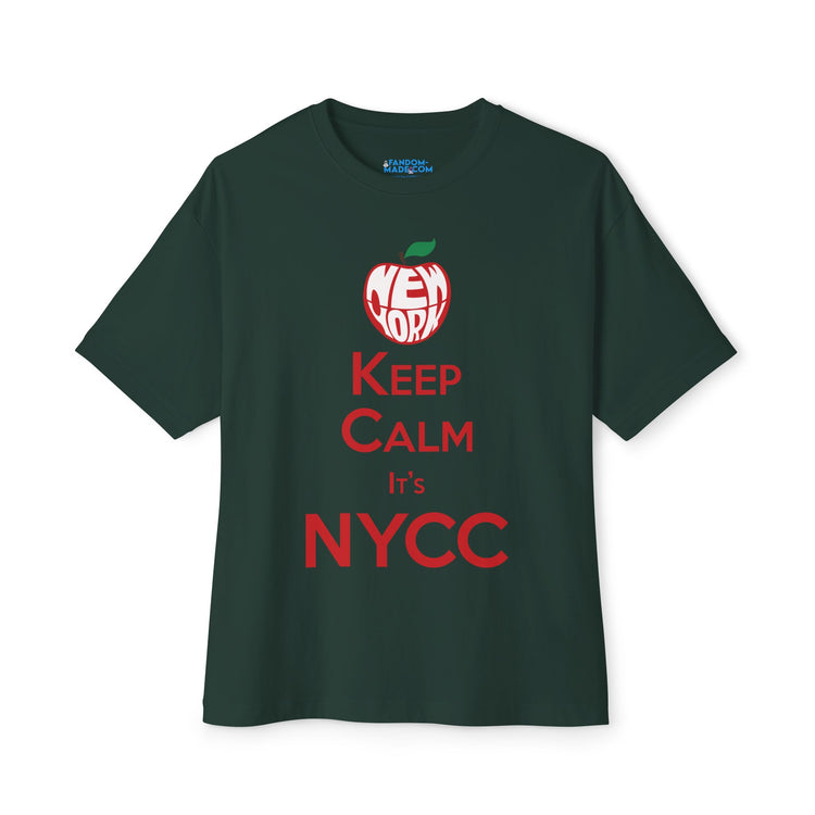 Keep Calm NYCC Unisex Oversized Boxy Tee