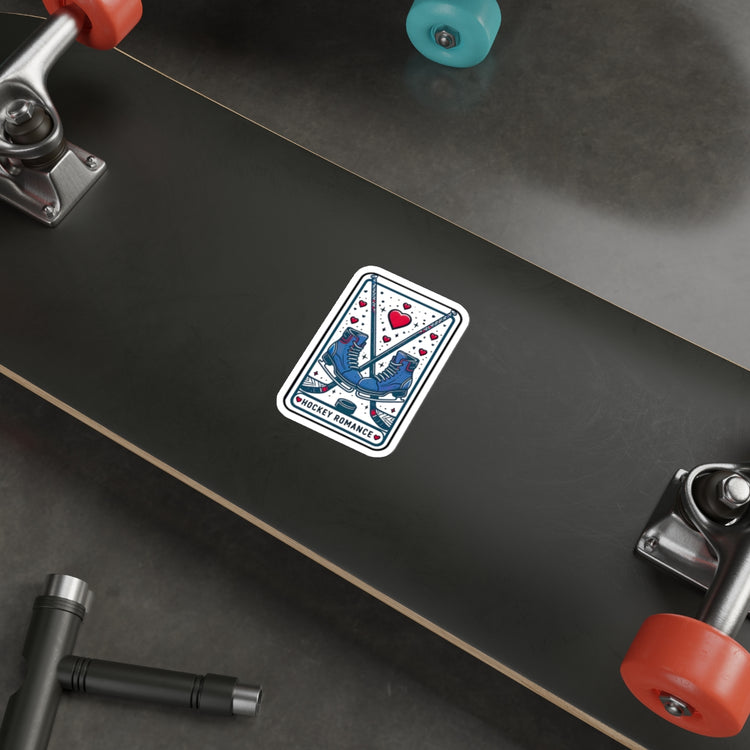 Hockey Romance Die-Cut Sticker