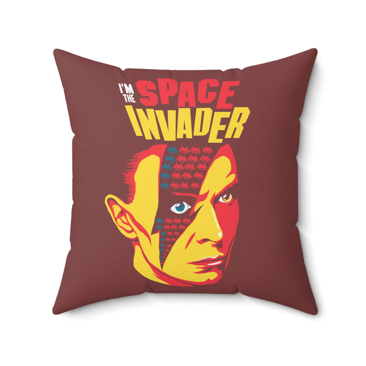 Bowie Space Invader Pillow