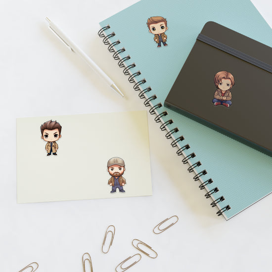 Supernatural Small Stars Sticker Sheet - Fandom-Made