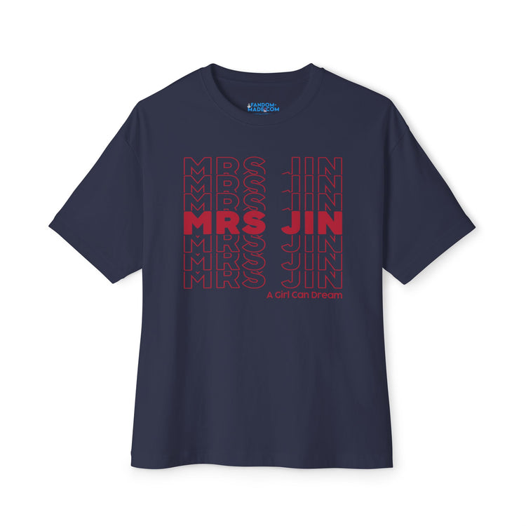 Mrs. Jin Unisex Oversized Boxy Tee