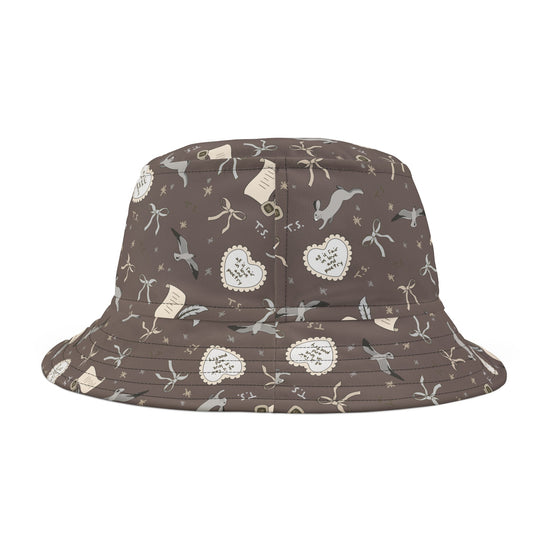 Tortured Poet All-Over Print Bucket Hat - Fandom-Made