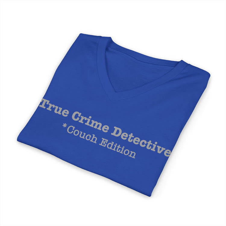 True Crime Detective V-Neck Tee - Fandom-Made