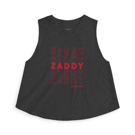 Zaddy Women's Crop Top - Fandom-Made